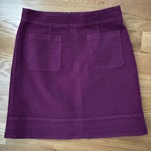 Boden Micro-suede Mini Skirt